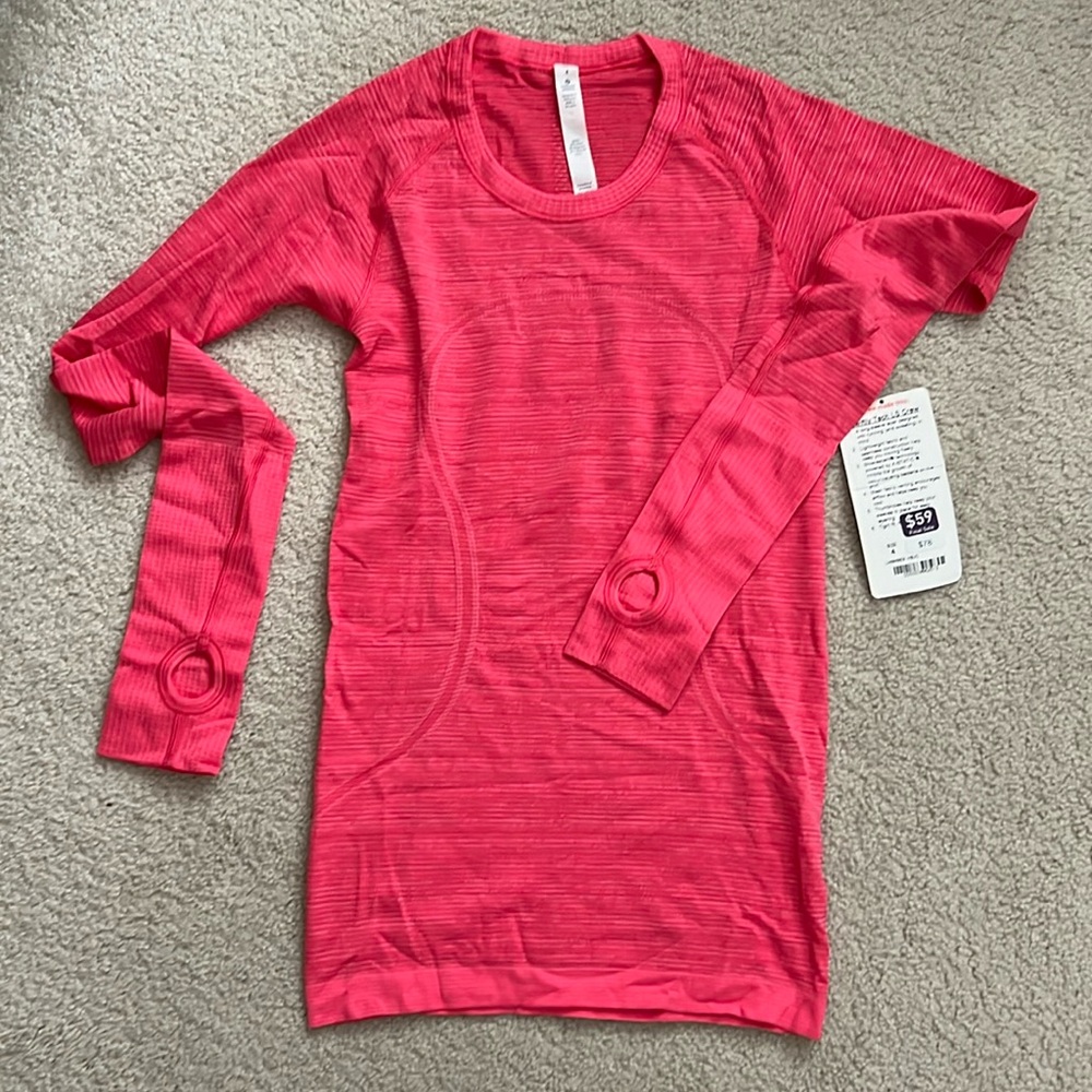 Lululemon Swiftly Tech LA Crew NWT 4 color HBJC